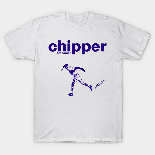 Chipper Jones Atlanta Hot Corner T-Shirt by Pastime Pros